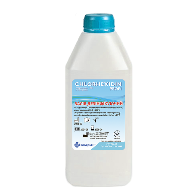 Антисептик «СHLORHEXIDIN 1,0% profi», флакон, 1000 мл